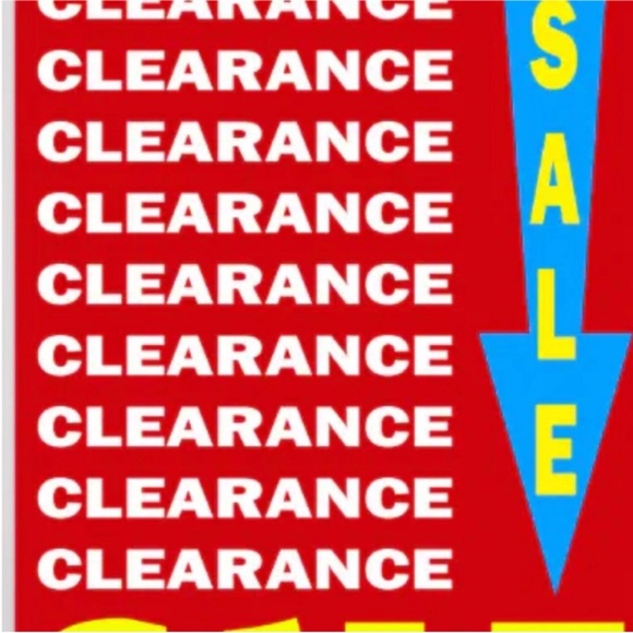 Listing for live show Clearance Sale - Picture 1 of 1